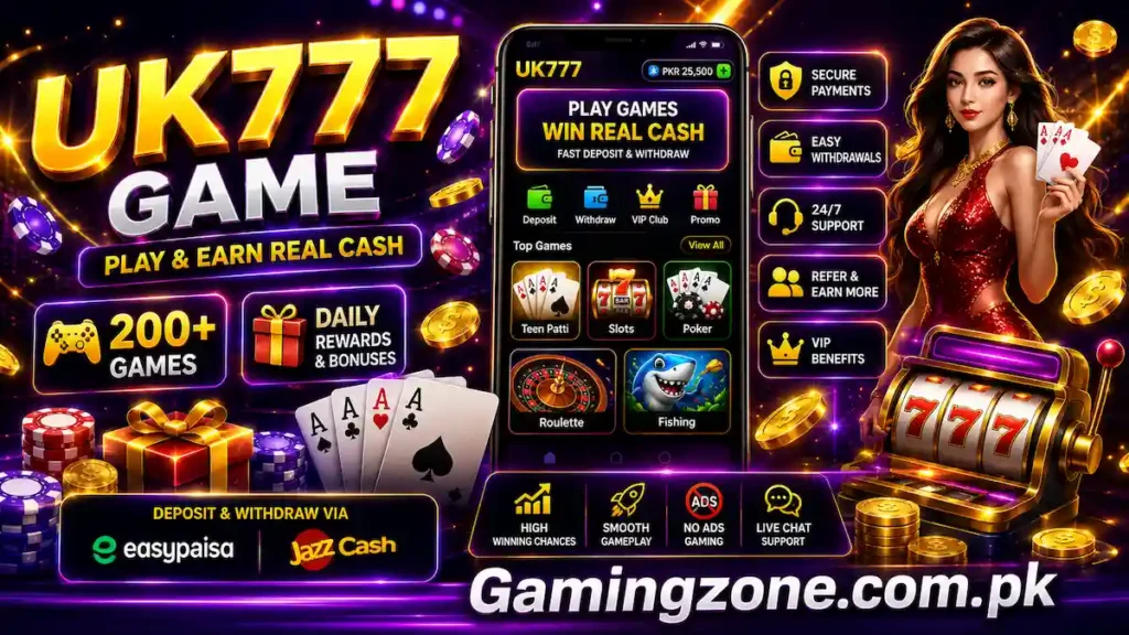 UK777 Game  Download in Pakistan