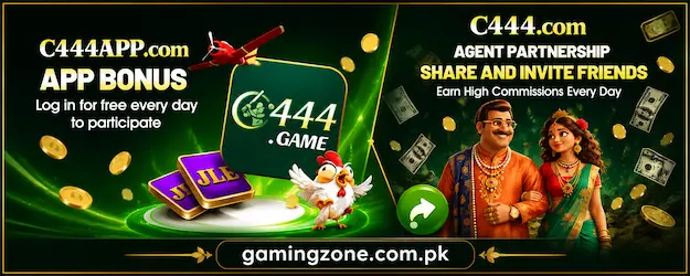 Agent program dashboard showing referral rewards in C444 Game