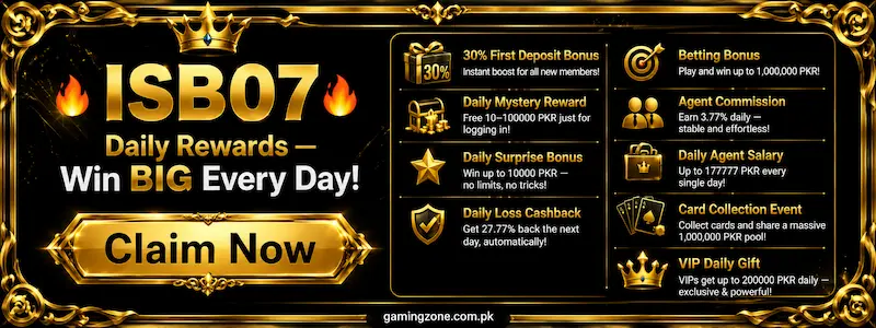 ISB07 Game official app overview