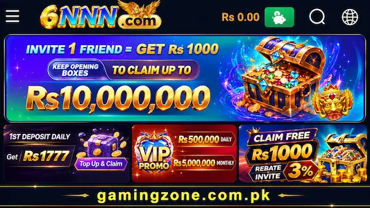 6NNN Gamelandscape banner for Pakistani Android users