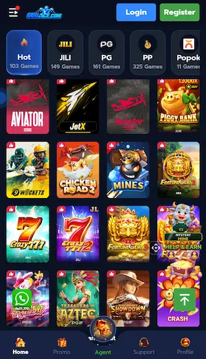 888ACE Game Interface 